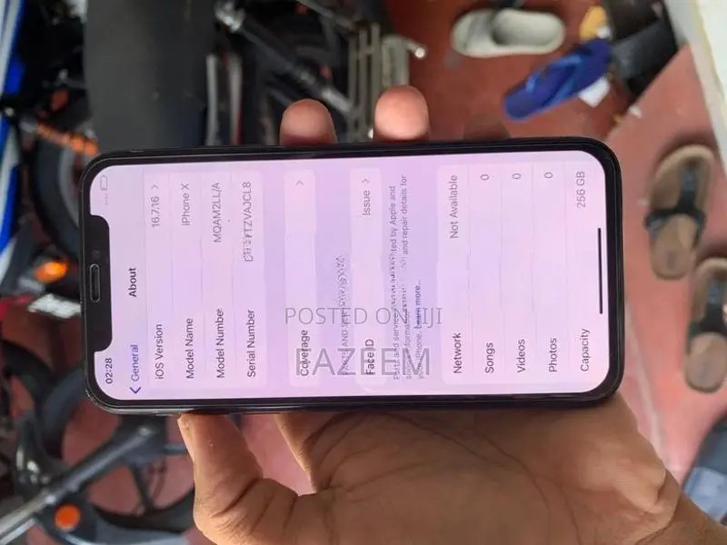 Apple iPhone X 256GB (Used)