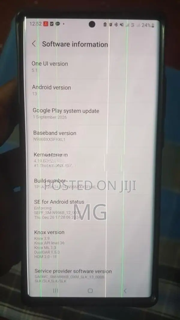 Samsung Galaxy Note 20 Ultra (Used)