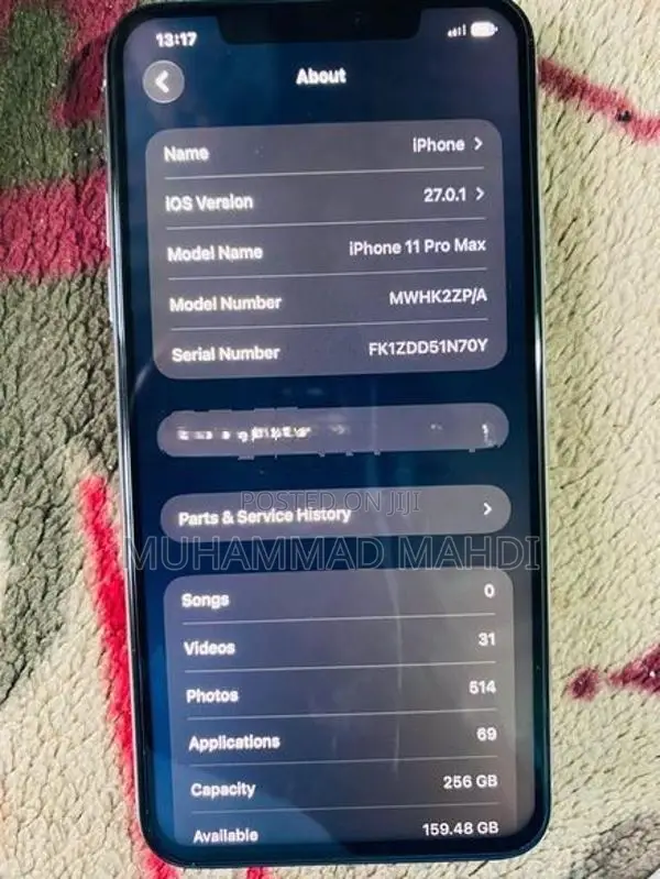 Apple iPhone 11 Pro Max (Used)