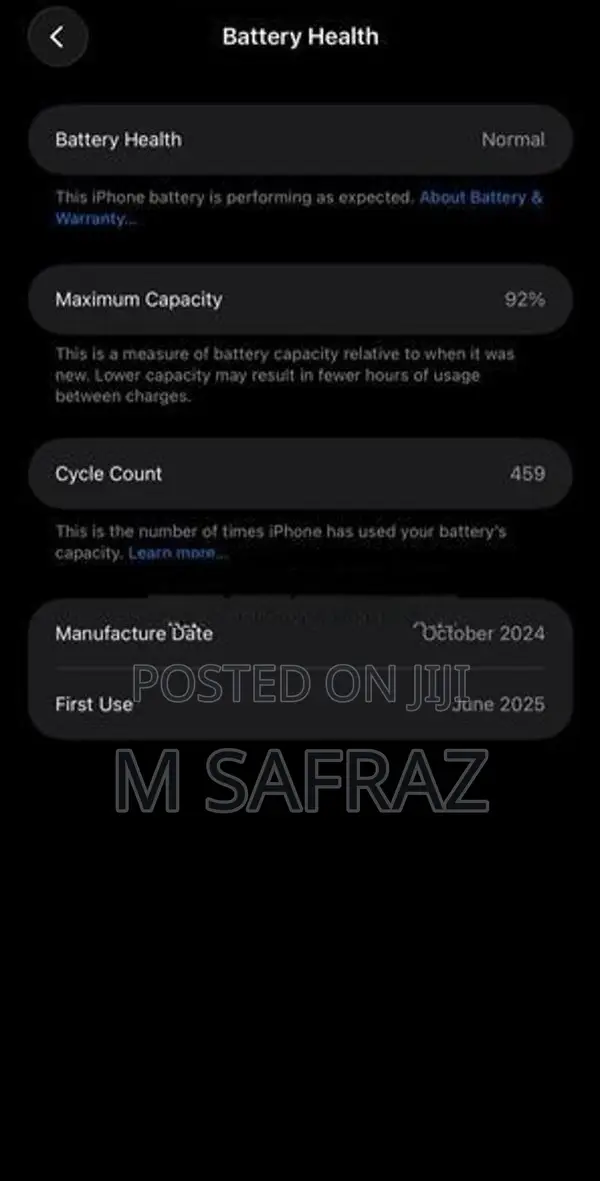 Apple iPhone 16 Pro Max 512GB (Used)