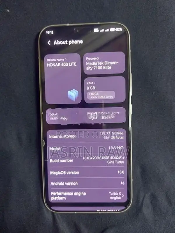 Honor 600 Lite (Used)