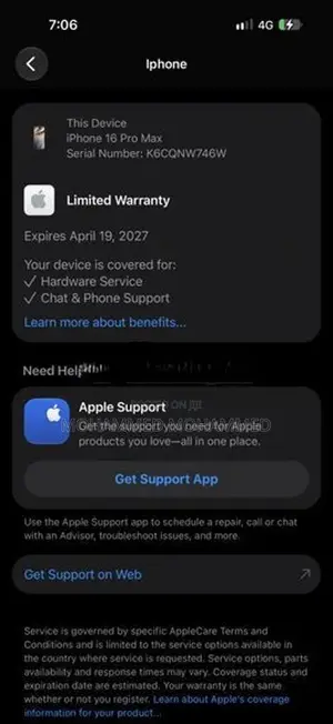 Apple iPhone 16 Pro Max (Used)