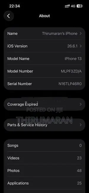 Apple iPhone 13 (Used)