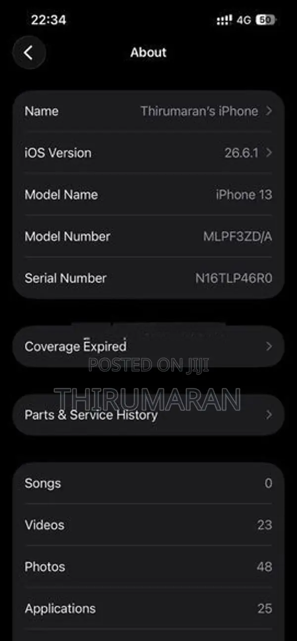 Apple iPhone 13 (Used)