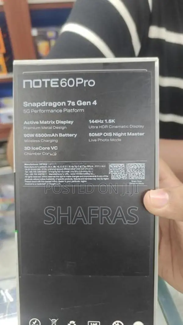 Infinix Note 60 pro (Used)