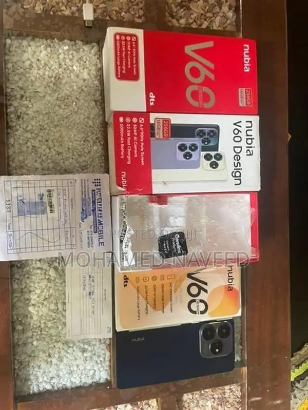 ZTE nubia Full set Box (Used)