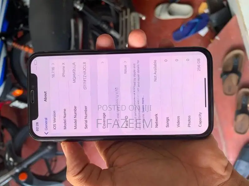 Apple iPhone X 256GB (Used)