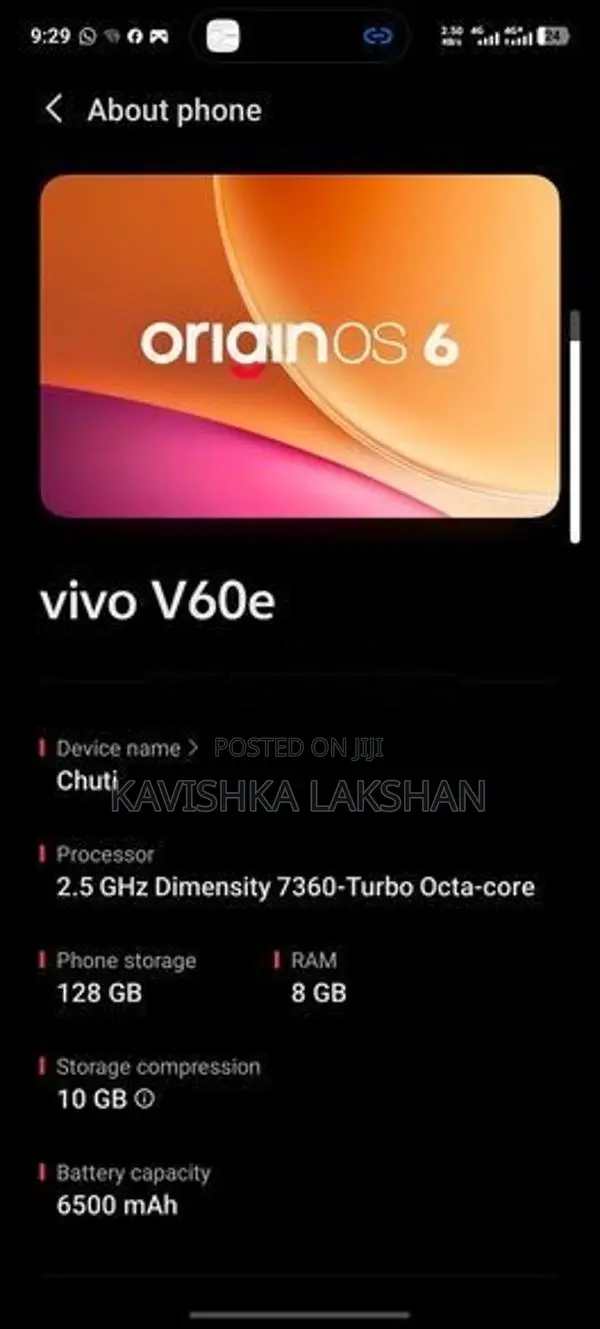 Vivo V60e (Used)