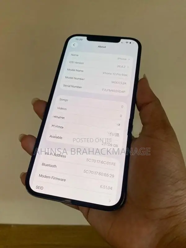 Apple iPhone 12 Pro Max (Used)