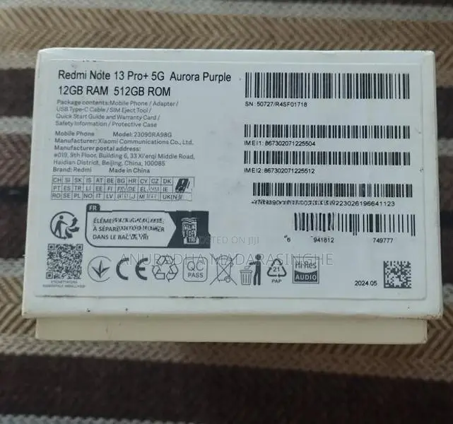 Xiaomi Redmi Note 13 Pro Plus (Used)