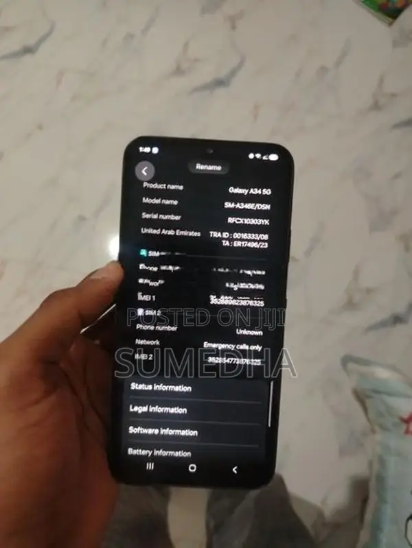Samsung Galaxy A34 (Used)