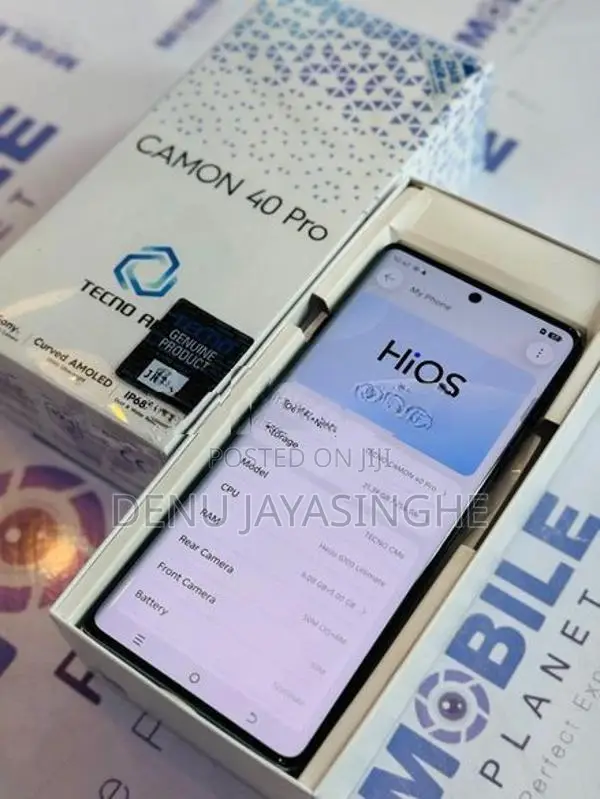 Tecno Camon 40 Pro 8/256GB (Used)