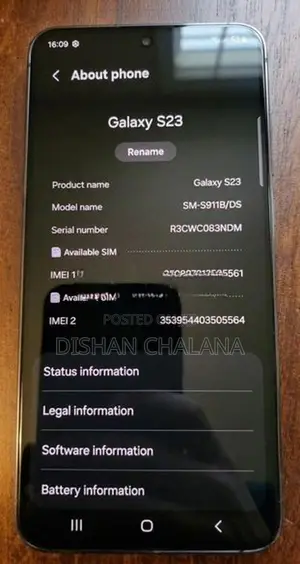 Samsung Galaxy S23 (Used)