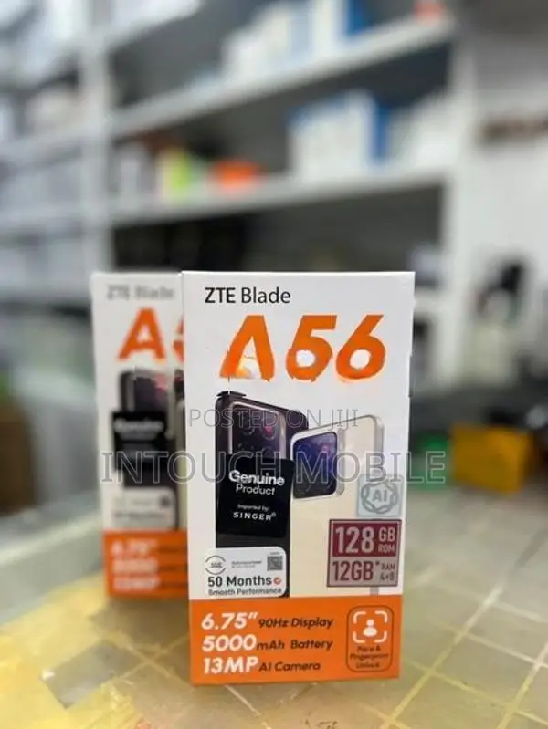 ZTE Blade A56 12|128GB (Brand New)