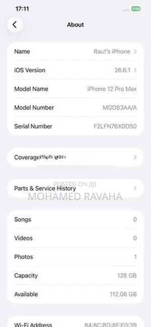 Apple iPhone 12 Pro Max (Used)