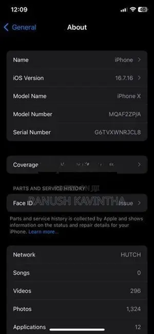 Apple iPhone X (Used)