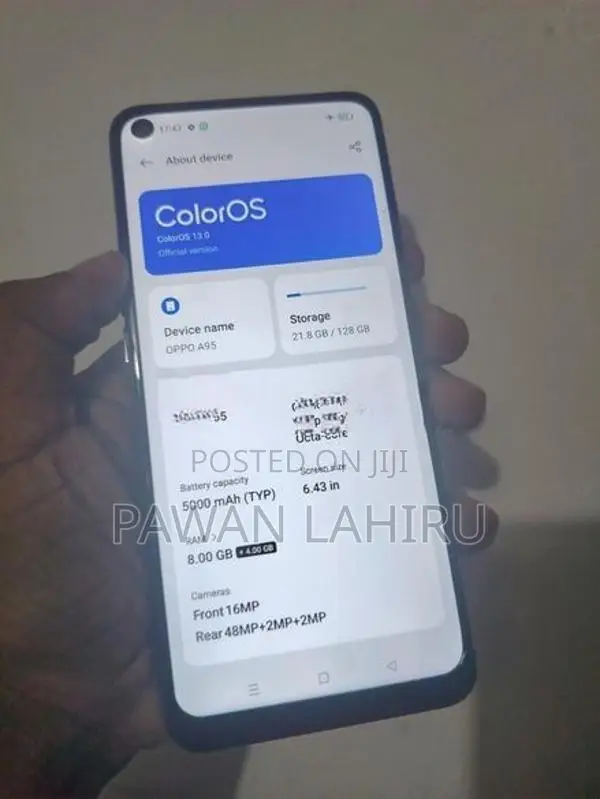 Oppo A95 8GB 128GB (Used)
