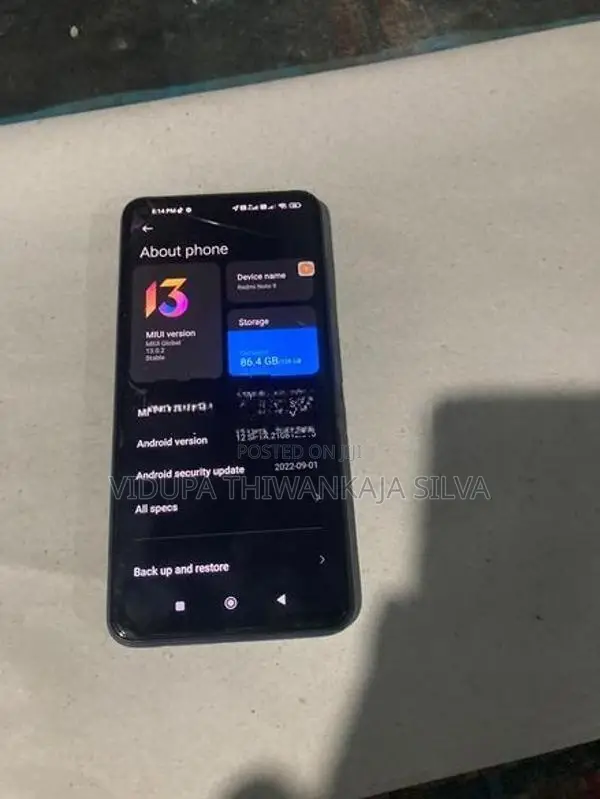 Xiaomi Redmi Note 9 (Used)