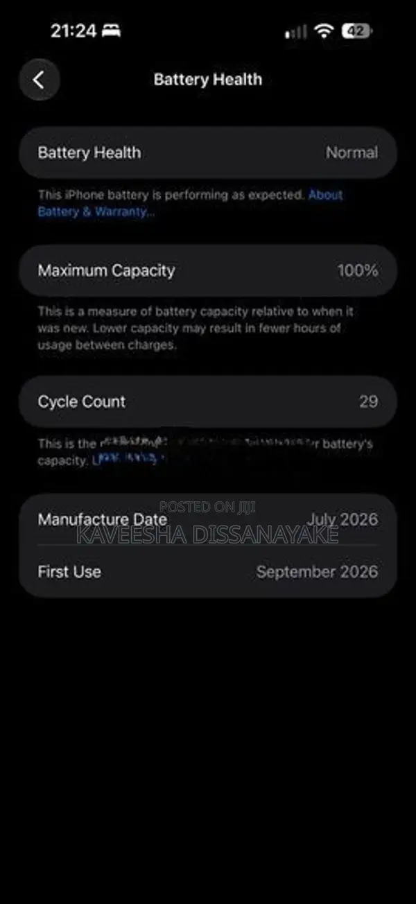Apple iPhone 18 Pro Max (Used)