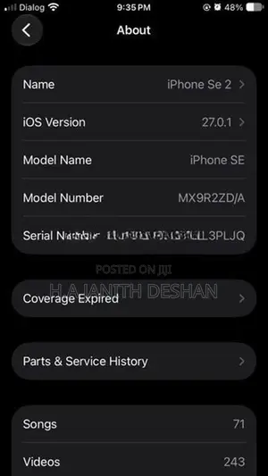 Apple iPhone SE 2 (Used)