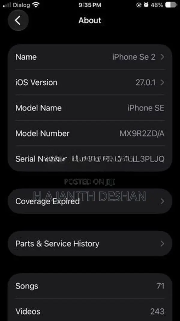 Apple iPhone SE 2 (Used)