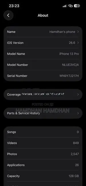 Apple iPhone 13 Pro (Used)