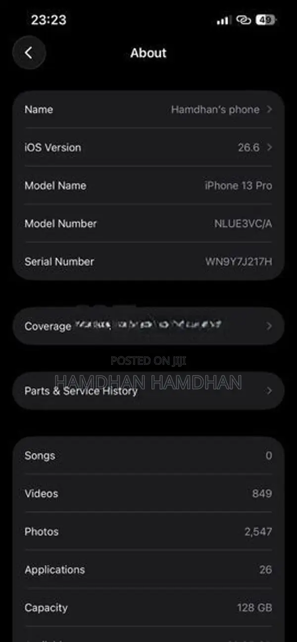 Apple iPhone 13 Pro (Used)
