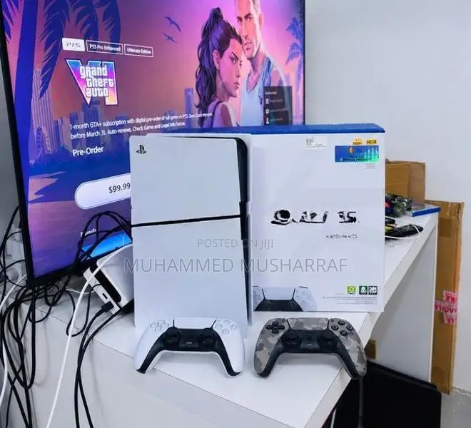 Sony Play Station 5 Slim 1TB SSD Disk Version