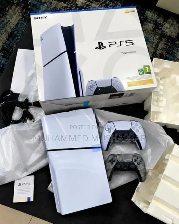Sony Play Station 5 Slim 1TB SSD Disk Version