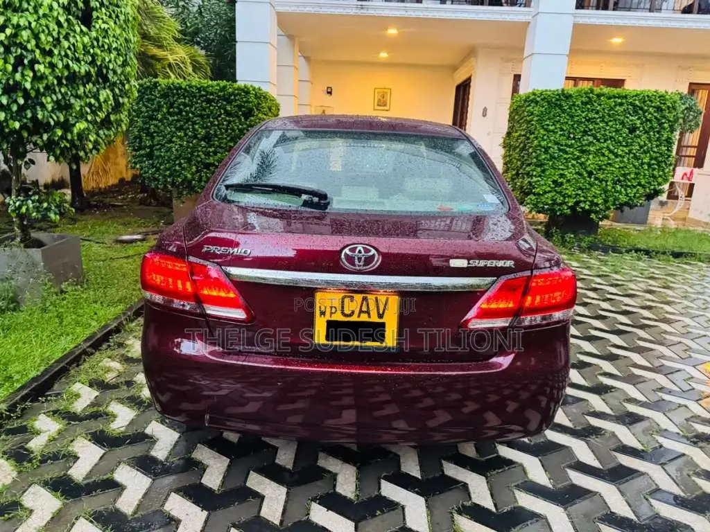 Toyota Premio G Superior 2017 Car (Used)