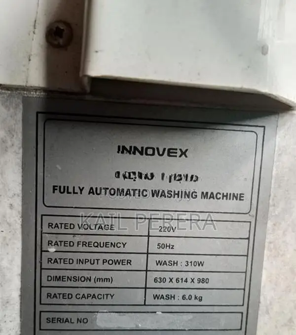 Innovex Washing Machine