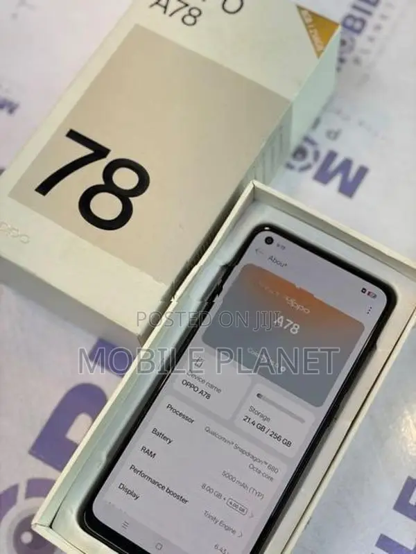 Oppo A78 8GB 256GB (Used)