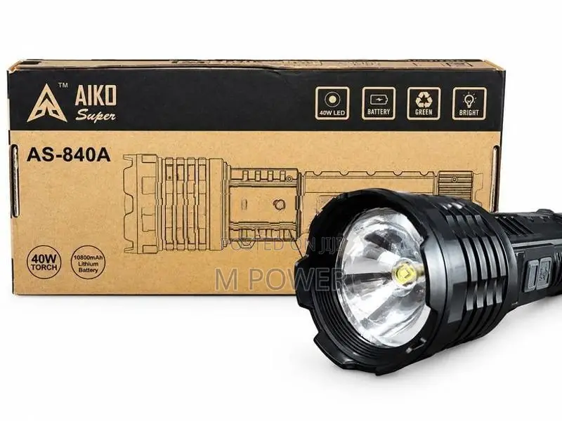 Aiko LED Rechargable Light 40W - AS-840A