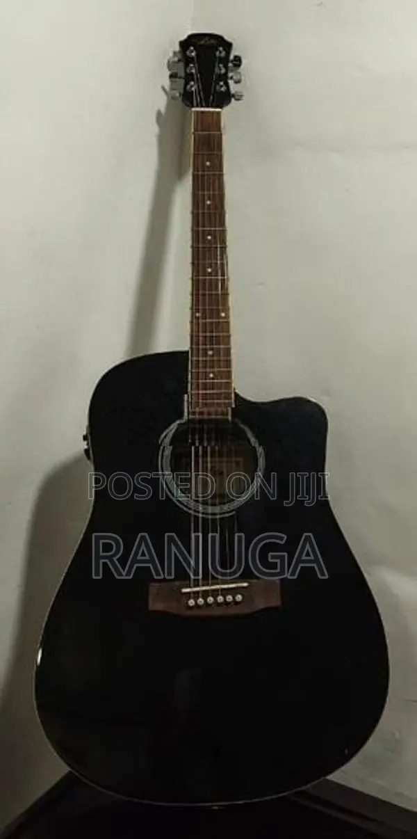 Yamaha Aria Semi Acoustic Guitar With EQ Black - Price: Rs 45,000 on ...