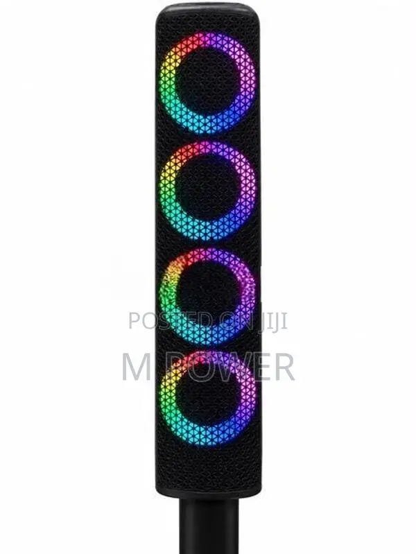 Panasonic 6.5 X 2 Rechargable Speaker With Column