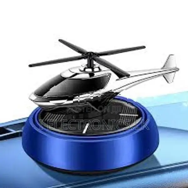 Perfume Diffuser Car Dashboard Solar Helicopter with Air freshener