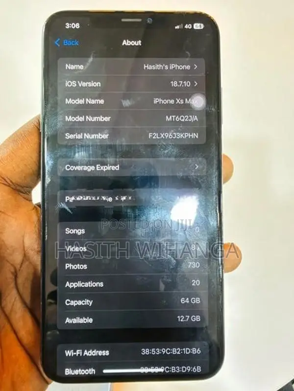 Apple iPhone XS Max 64GB (Used)