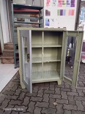 Steel Glass Office Cupboard