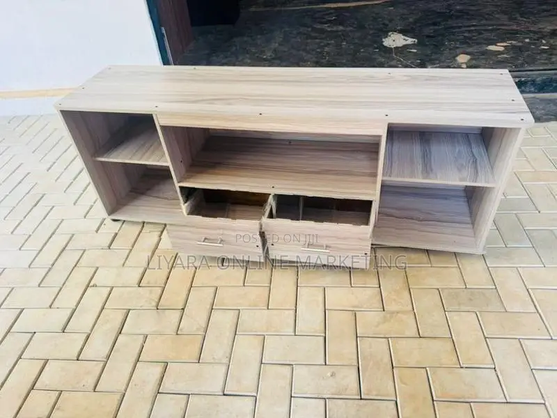 American Ash Box TV Stand
