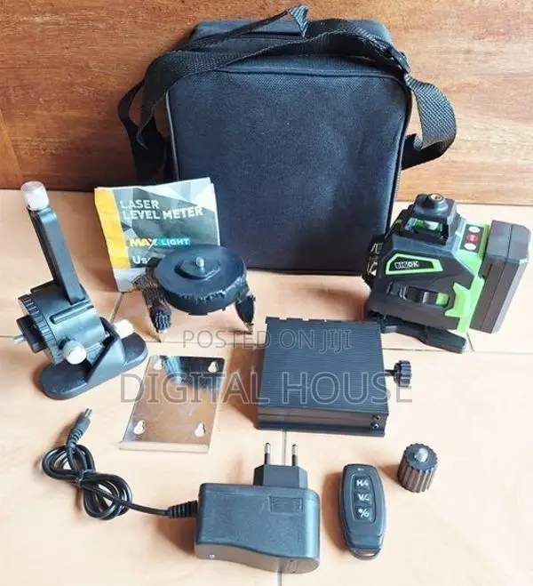 Level meter Laser 16 Line 4D / 360 for indoor outdoor SelfLeveling new