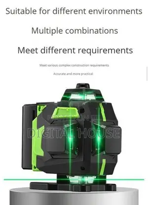 Level meter Laser 16 Line 4D / 360 for indoor outdoor SelfLeveling new