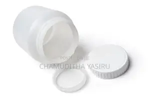 Cleaned Plastic Jars With Lids - 500ml Storage