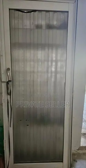 One Aluminium Glass Door With The Frame