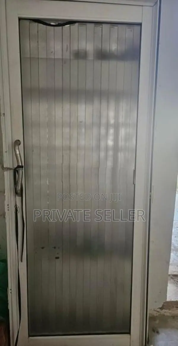 One Aluminium Glass Door With The Frame