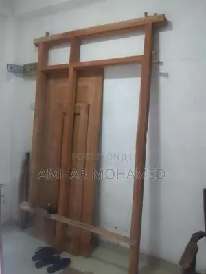 Window Frame With Door