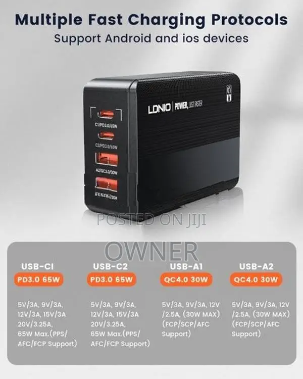 Ldnio A4808Q 65W PD Charger