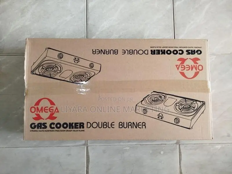 Omega 2 Burner Gas Stove