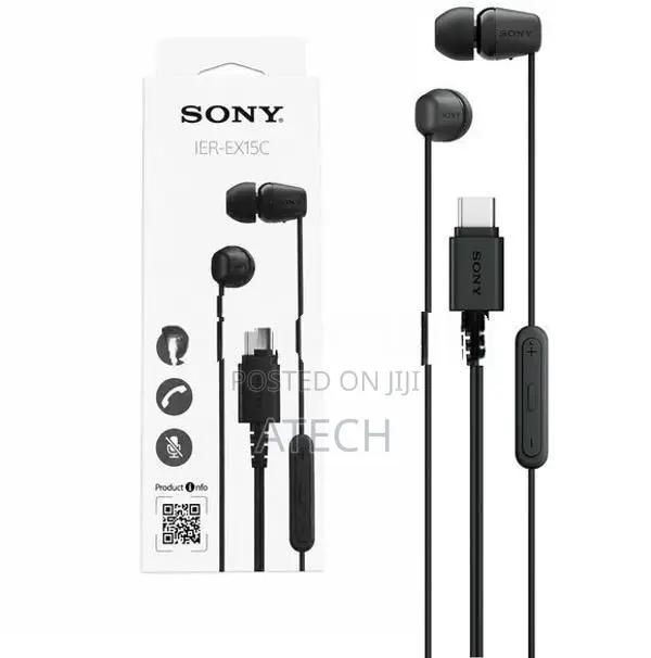 Sony IER-EX15C USB-C Wired In-Ear Headphones