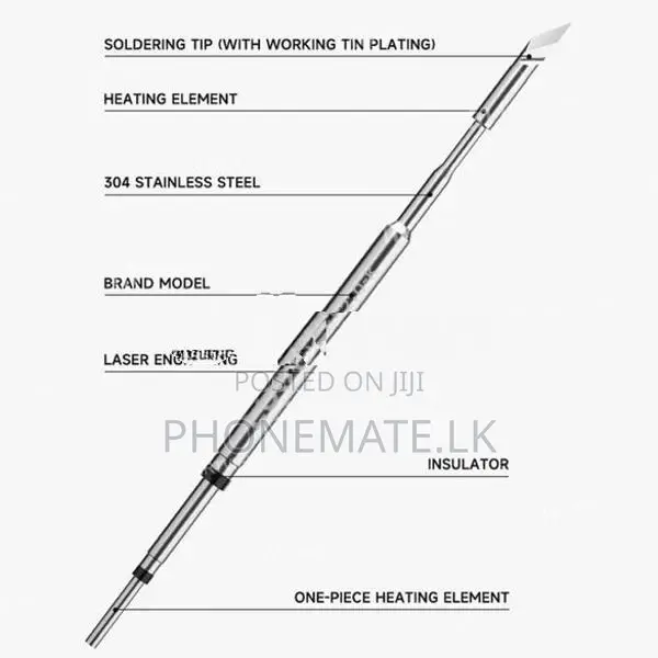 Luowei LW-C210 Series All-in-One Lead Free Soldering Iron Tip for 210