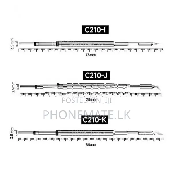 Luowei LW-C210 Series All-in-One Lead Free Soldering Iron Tip for 210